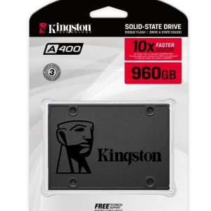 Unidad de Estado Solido Kingston A400, 960GB, SATA 6.0 Gb/s, 2.5"